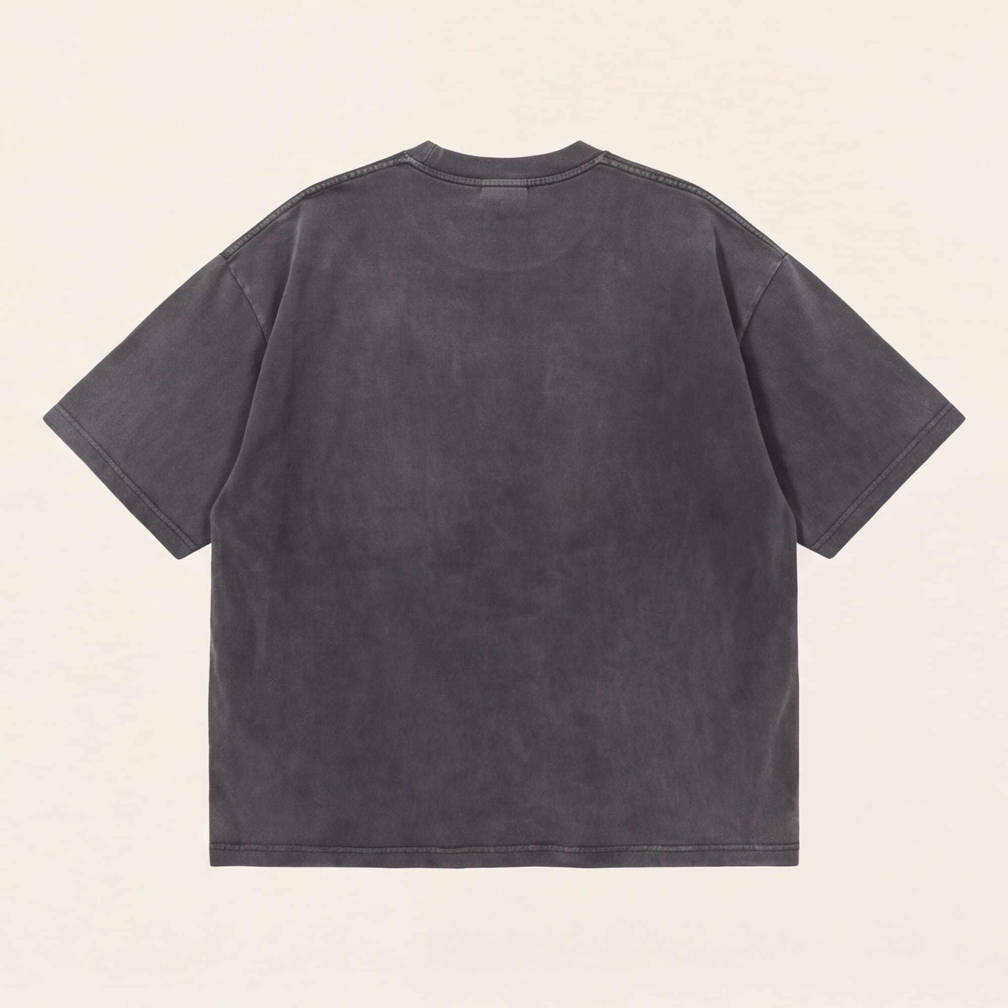Camiseta Oversize Lavada Asfalto