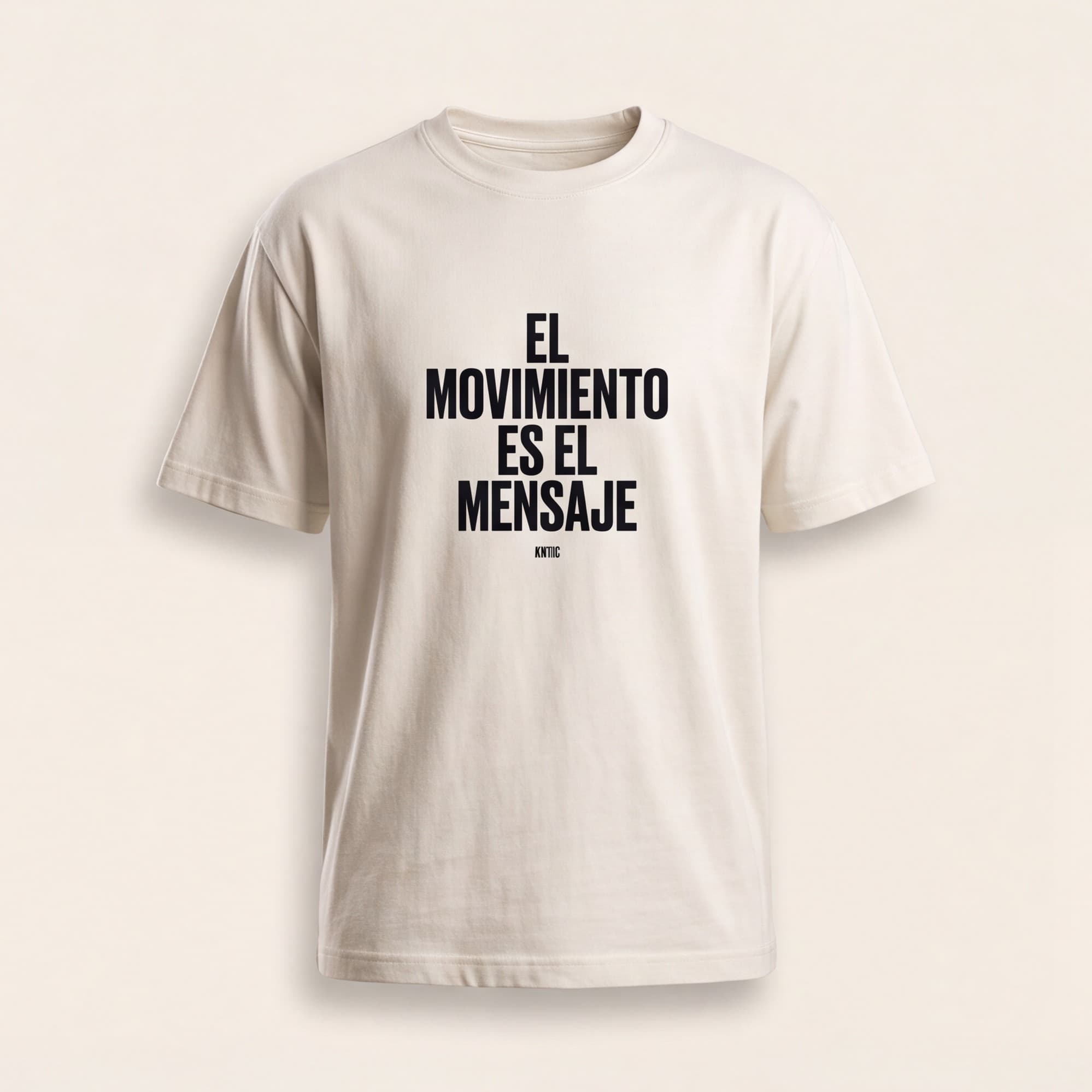 Camiseta Tipográfica Manifiesto